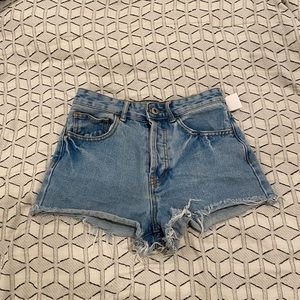 Forever 21 blue denim shorts